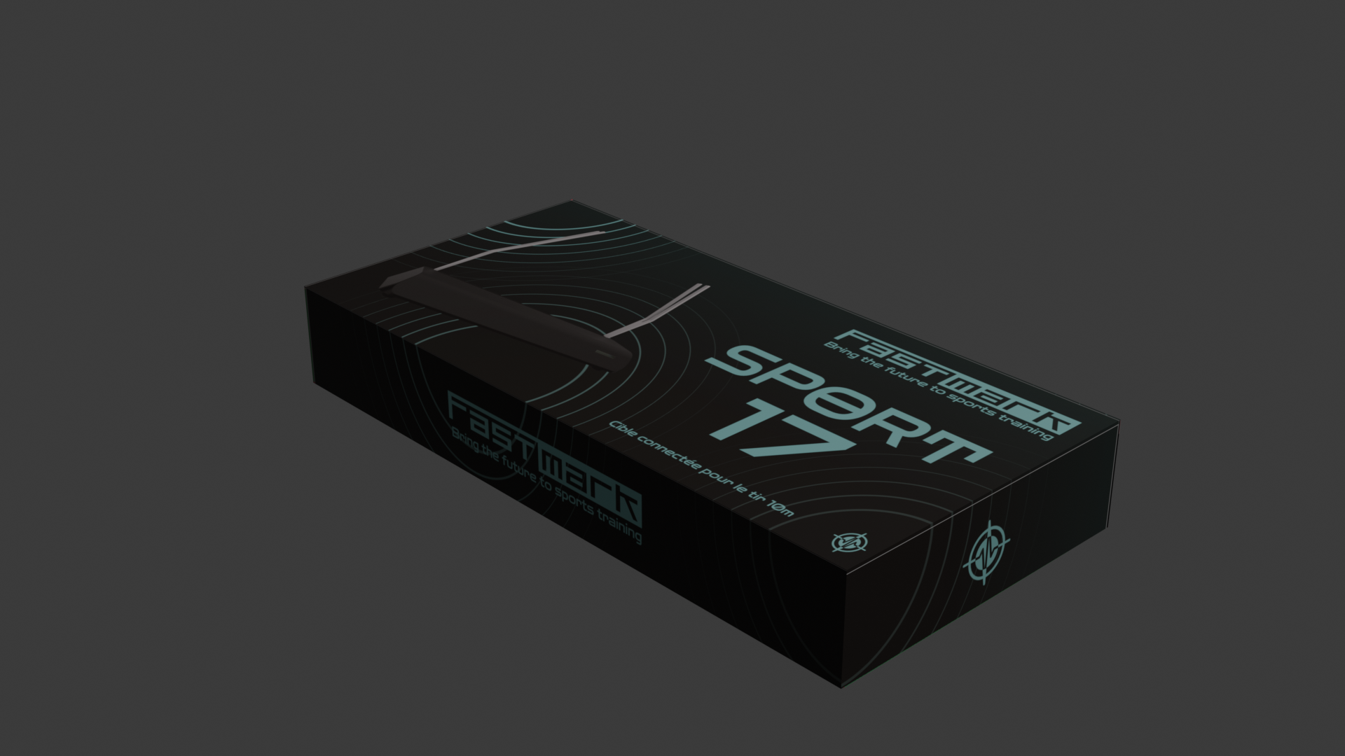 Packaging FastMark — rendu 3D